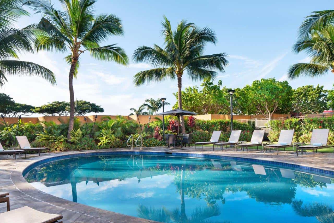 ou dormir a hawai courtyard exterieur