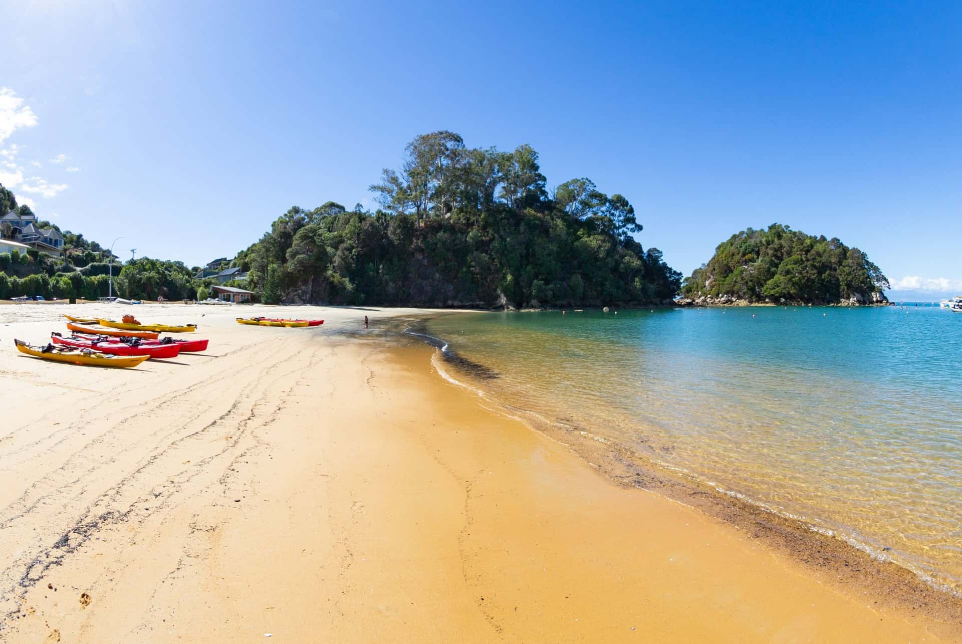 kaiteriteri beach nouvelle zelande