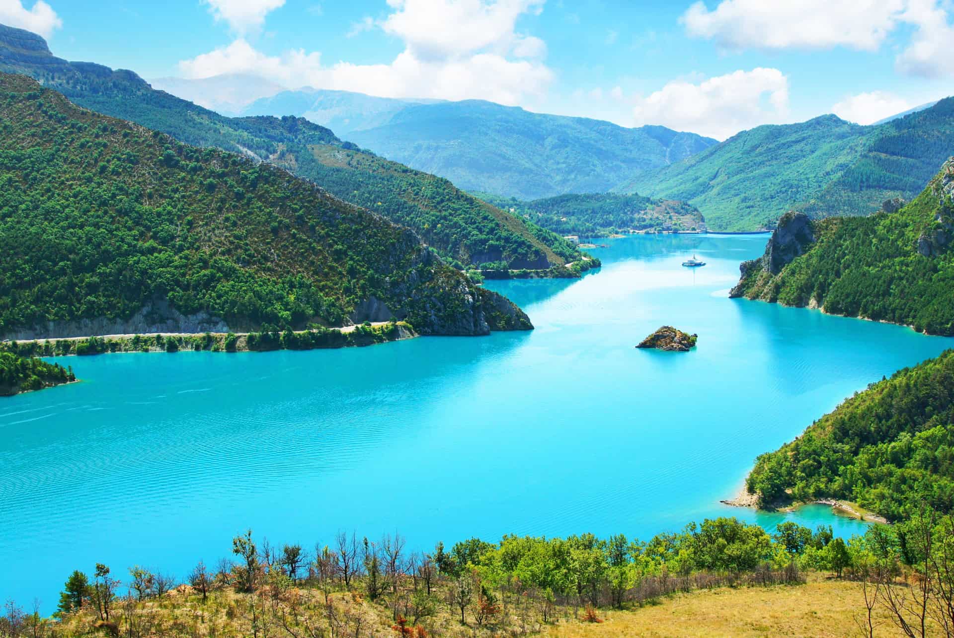 lac de castillon verdon