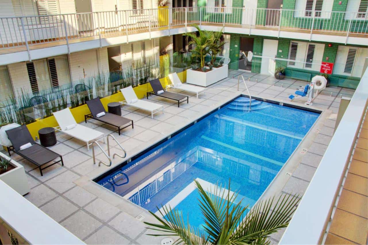 ou dormir los angeles adler hollywood hotel exterieur