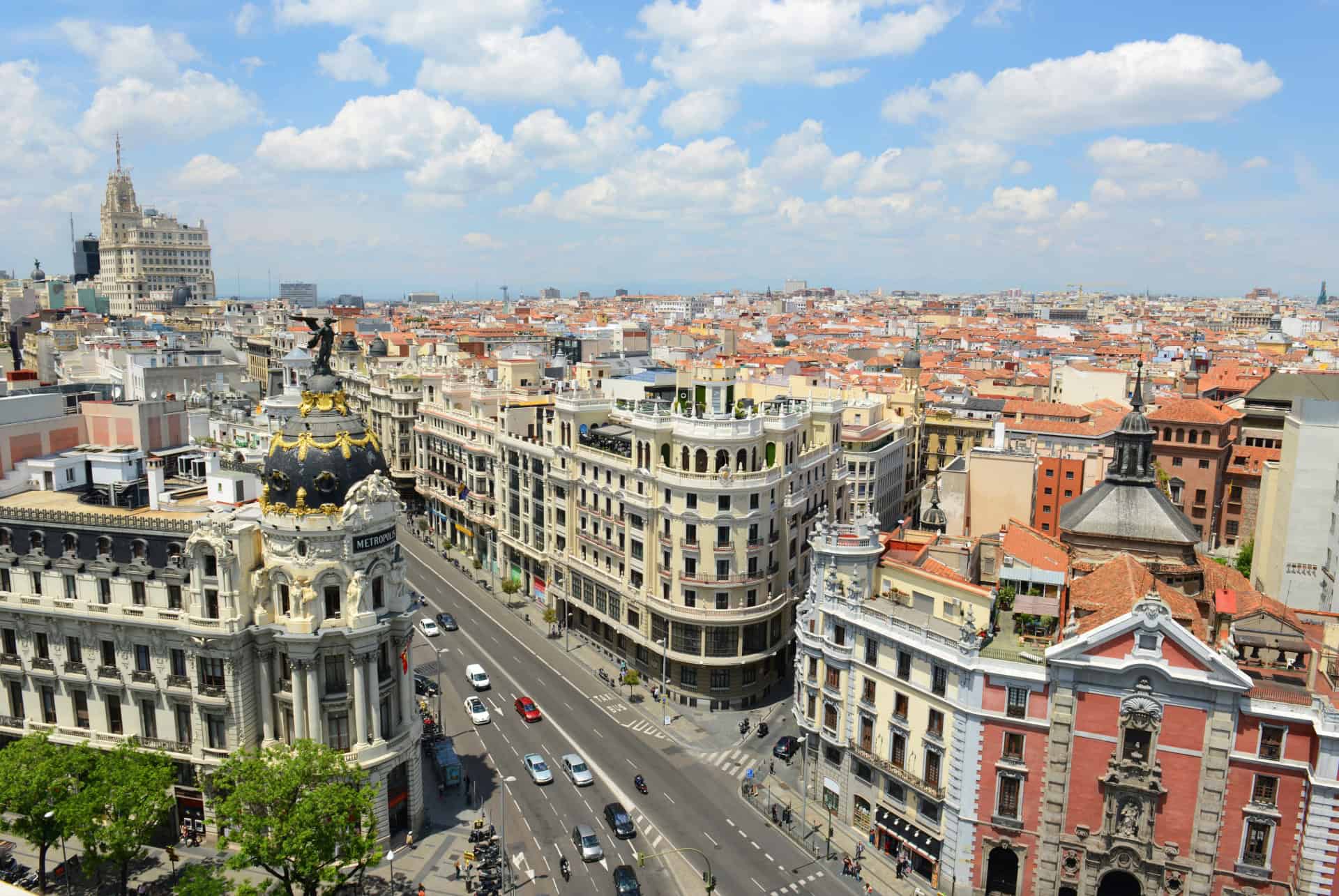madrid en 3 jours gran via