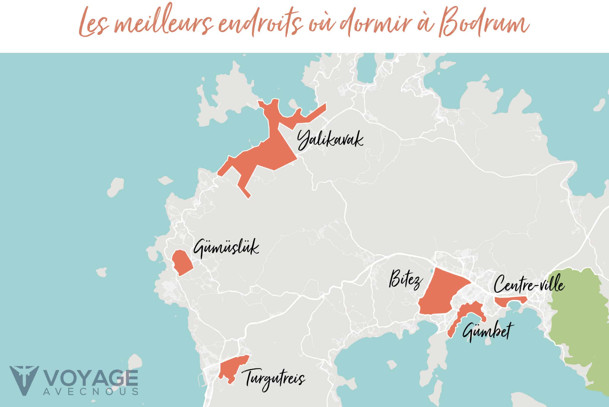 map ou dormir bodrum