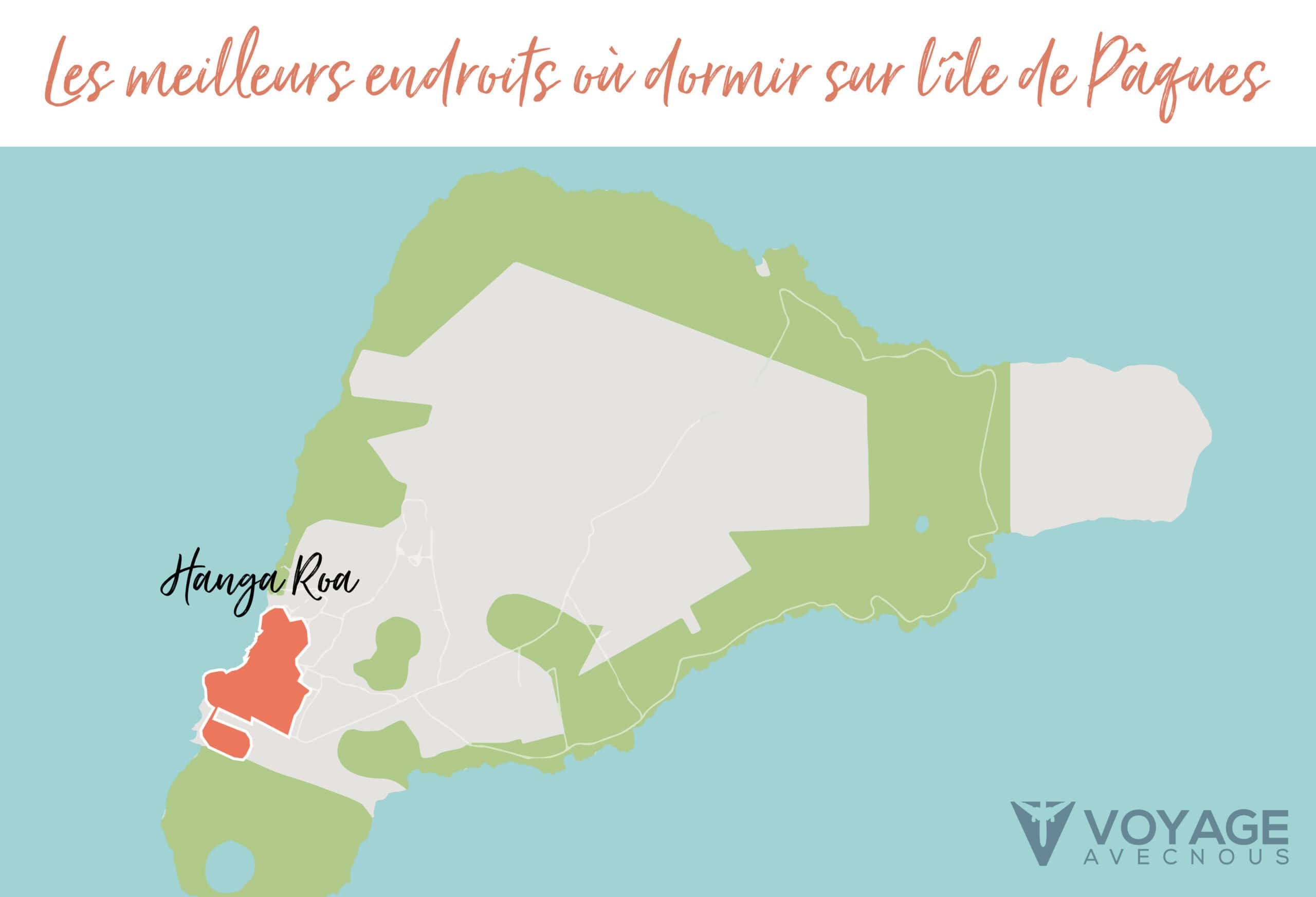 map ou dormir ile de paques