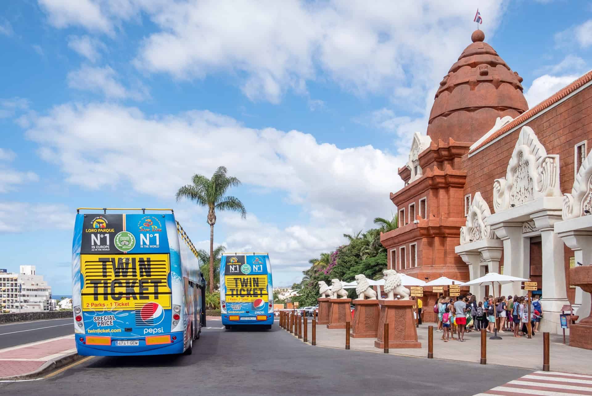 navettes bus siam park
