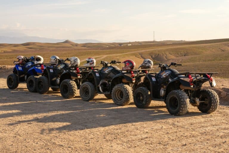 Sortie en quad dans le désert
