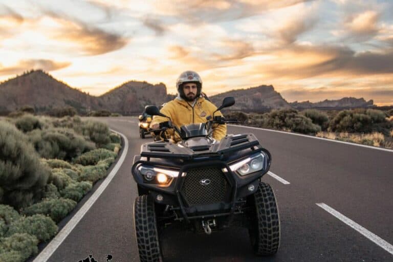 Quad dans le parc national de Teide