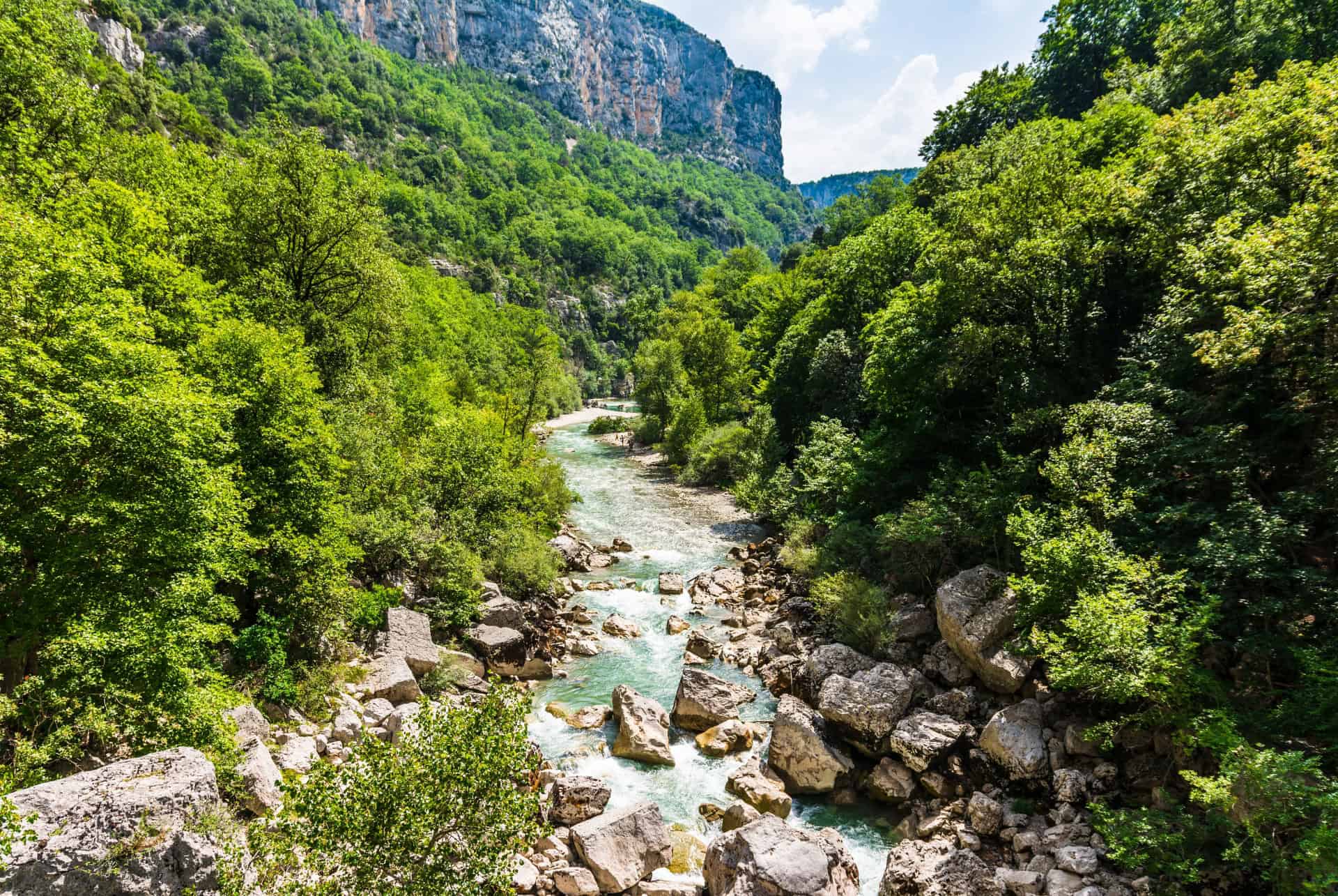 raodonnee sentier blanc martel gorges du verdon