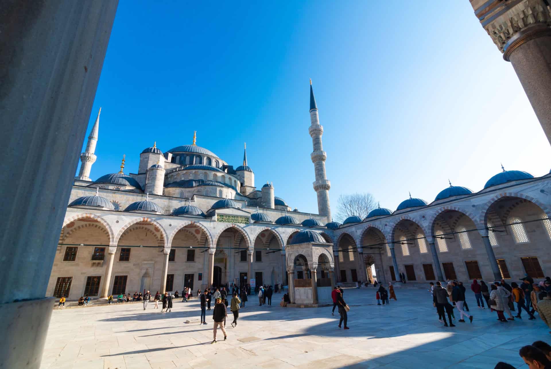 visiter la mosquee bleue