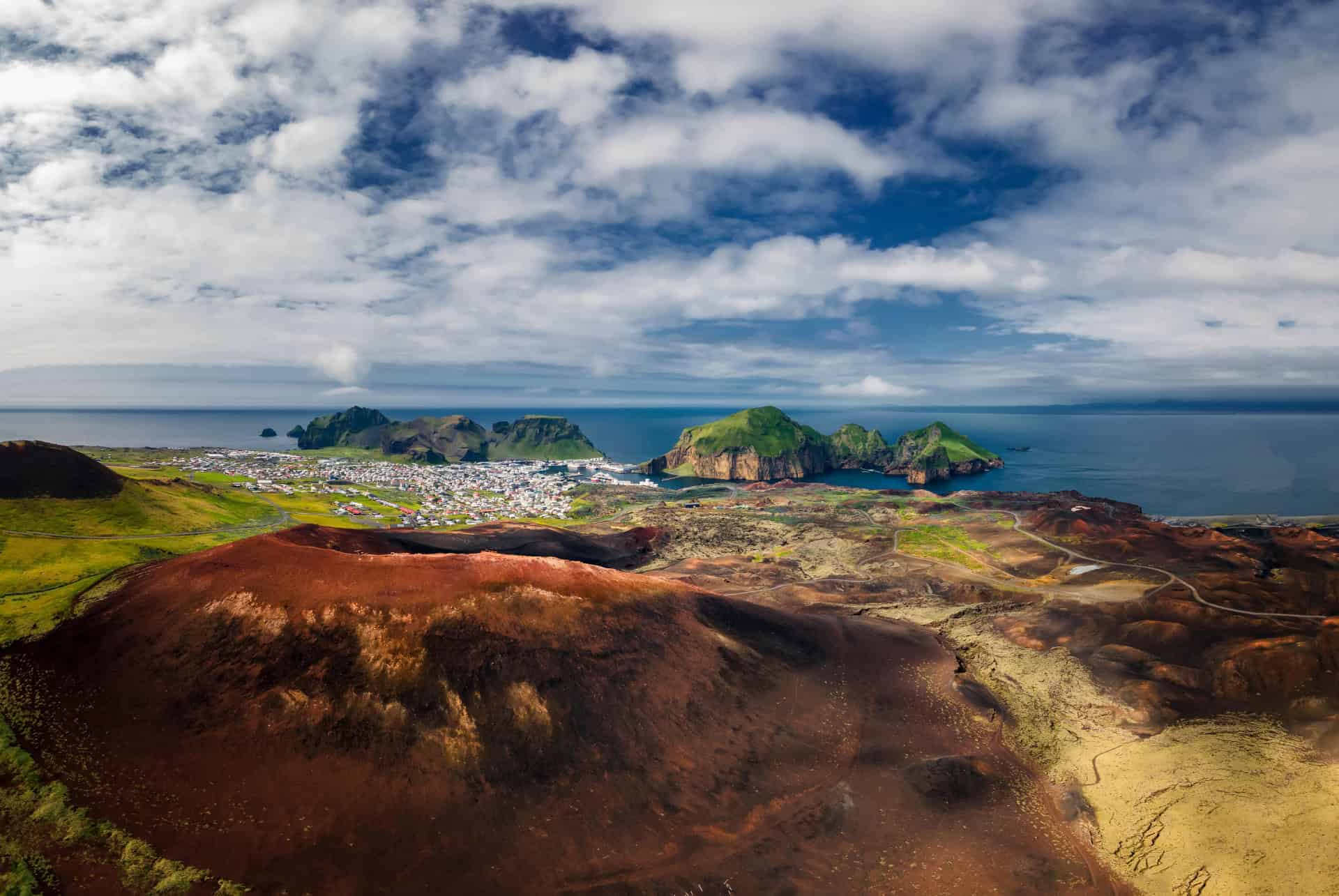 eldfell volcans islande