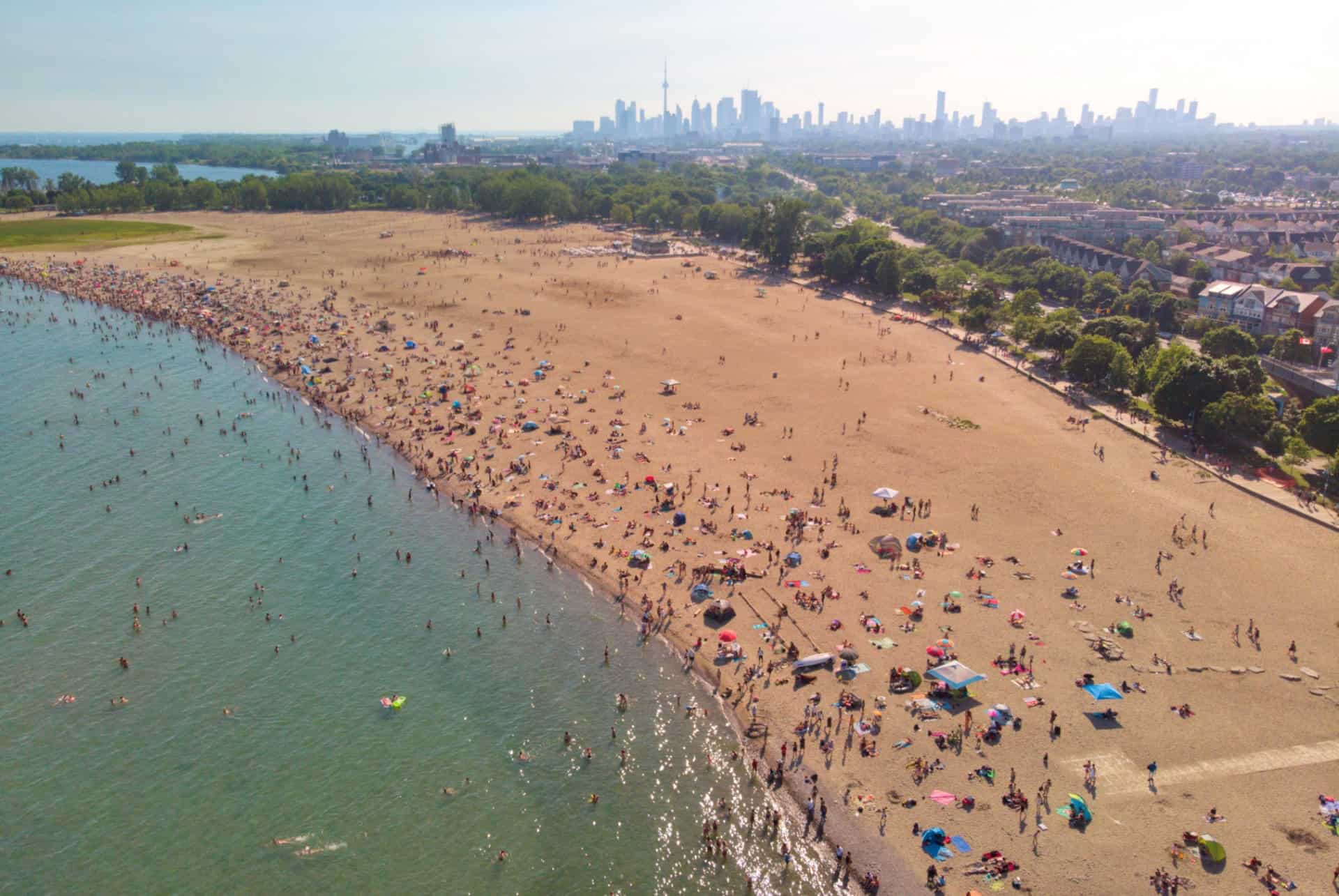 lac ontario plage toronto