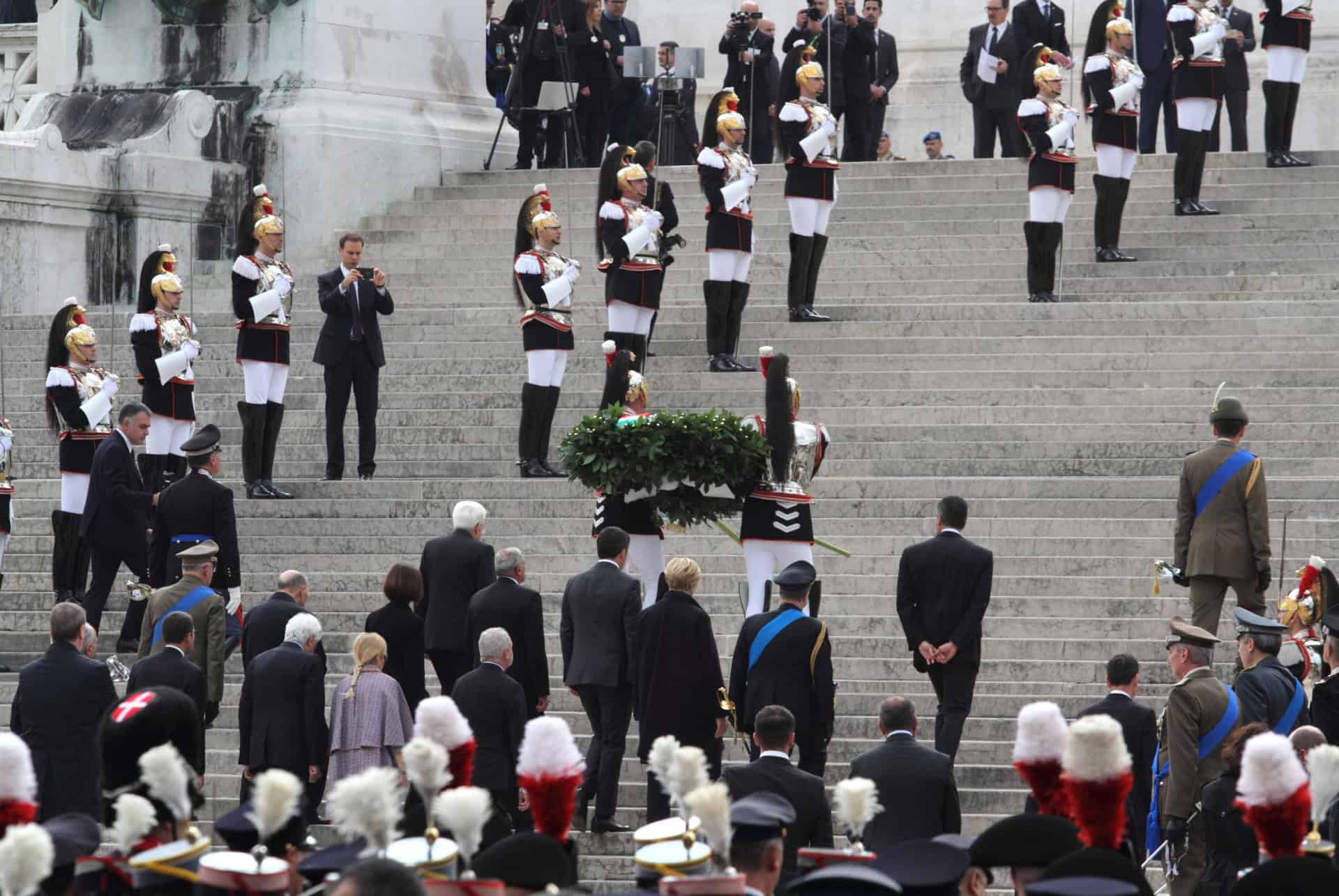 rome en novembre journee des forces armees