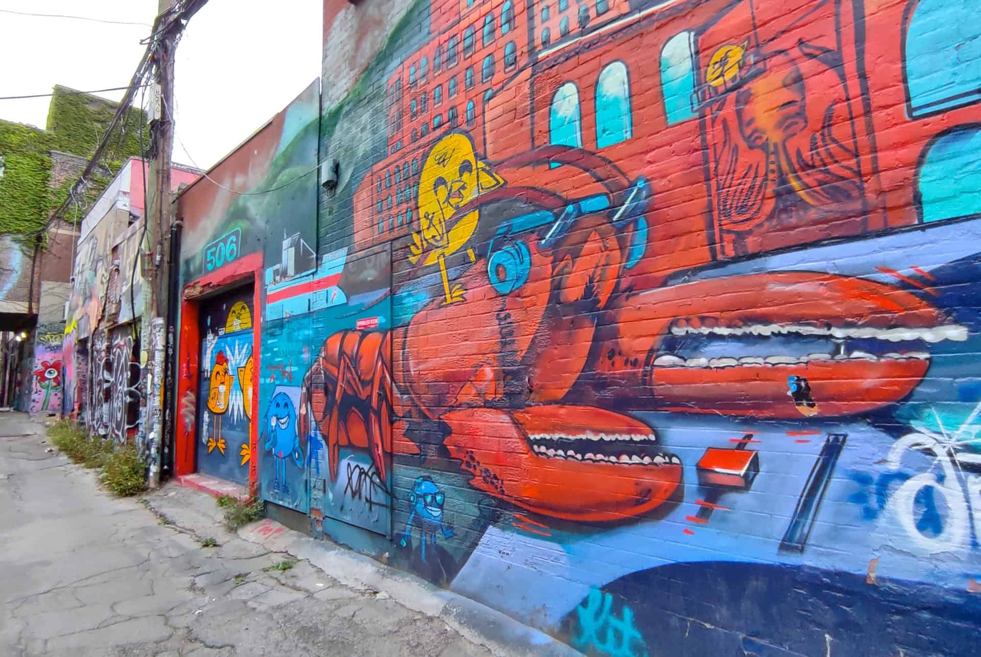 toronto graffiti alley