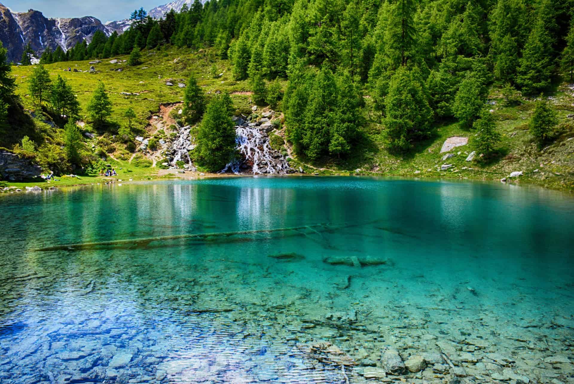 lac de bleu arolla