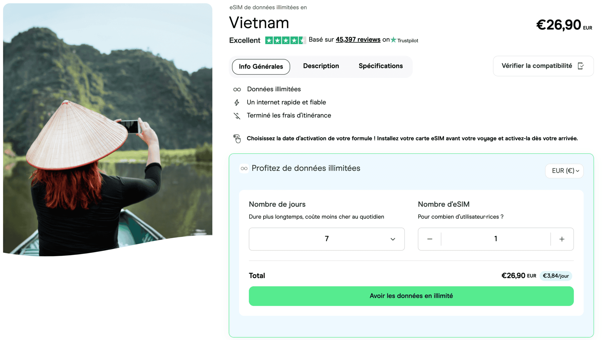 carte sim vietnam holafly
