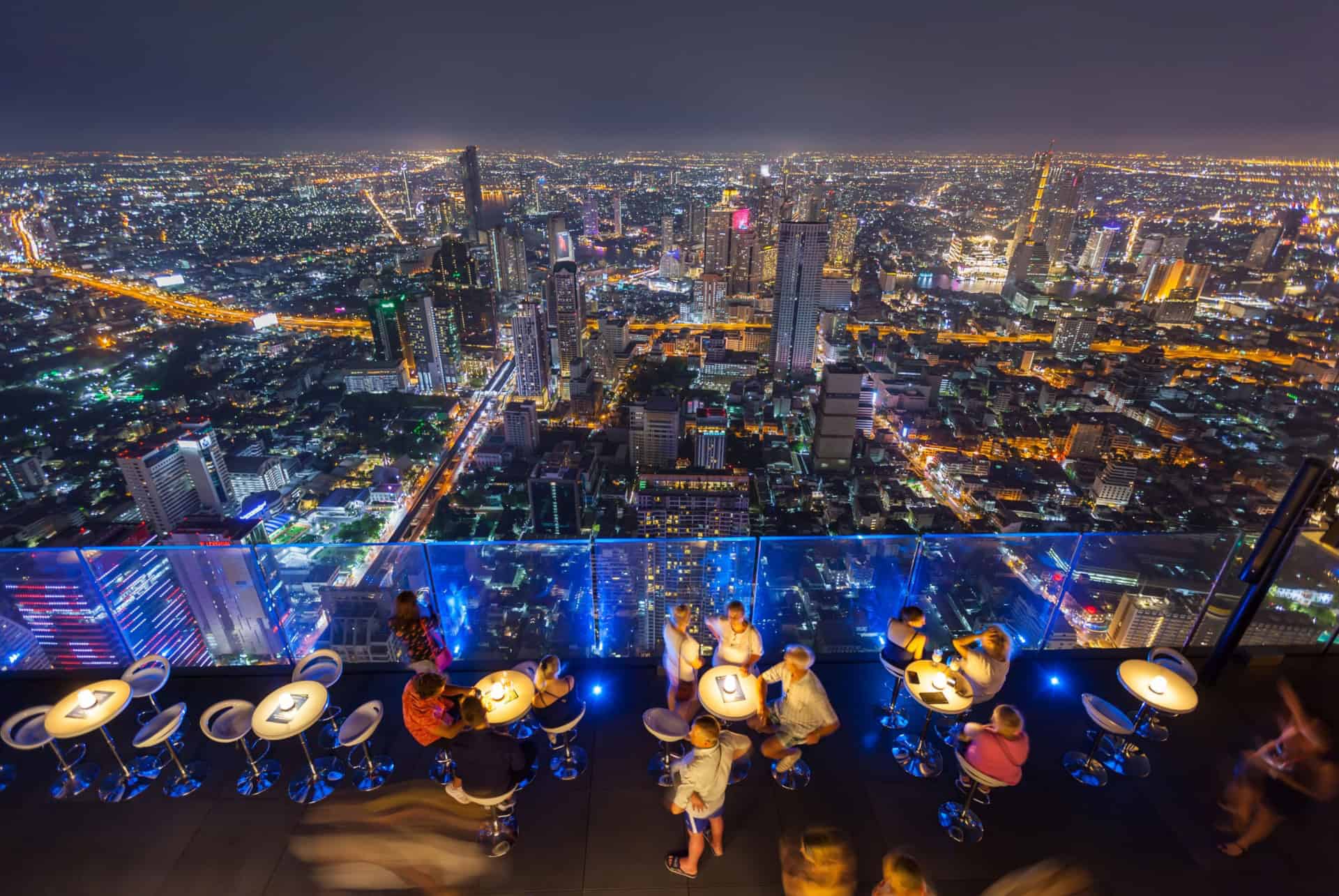 que faire à bangkok ? admirer la vue depuis les rooftops