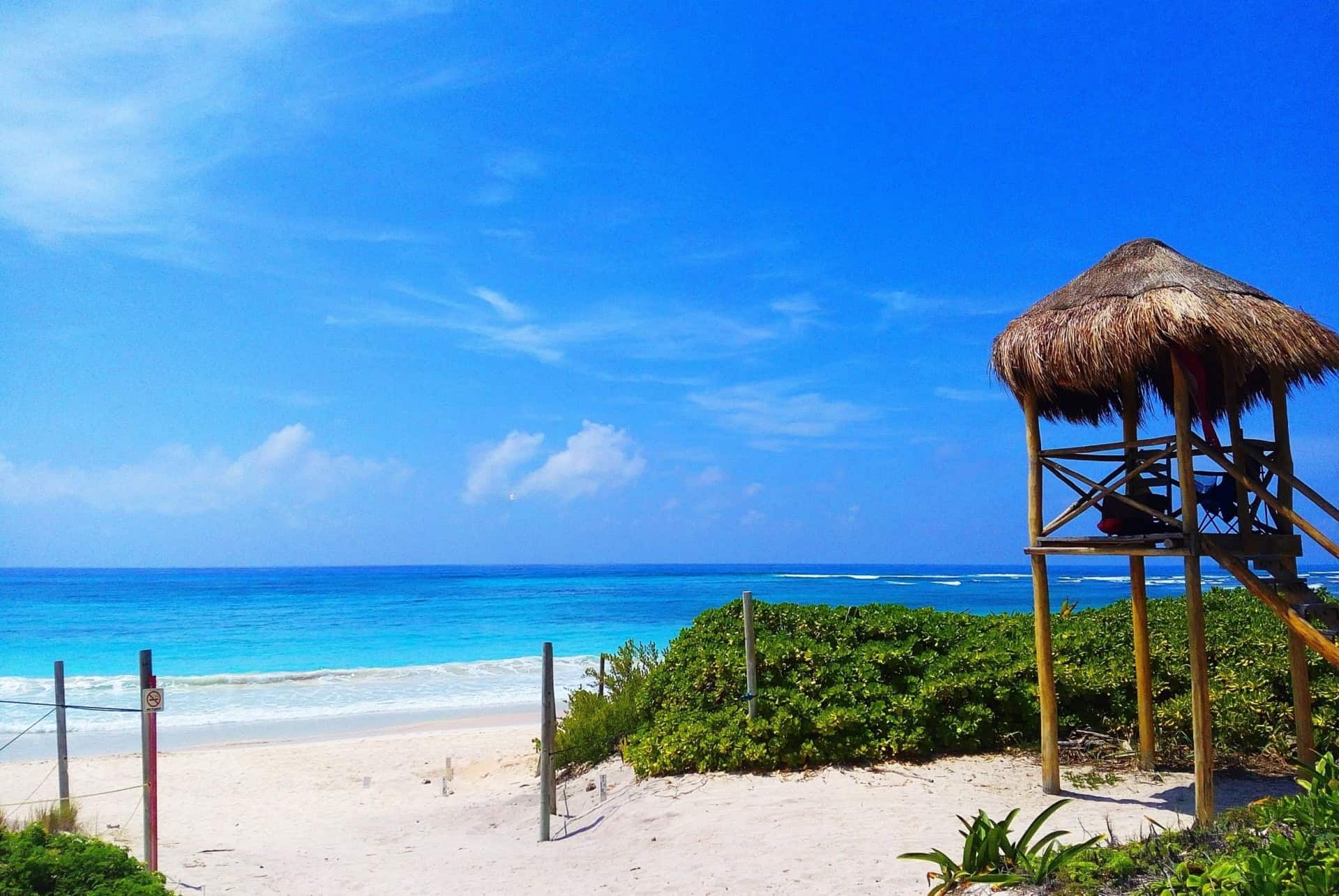 Playa Xcacel à tulum