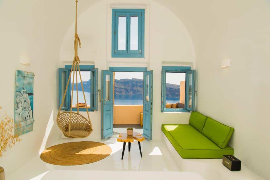 nano oia villas santorin