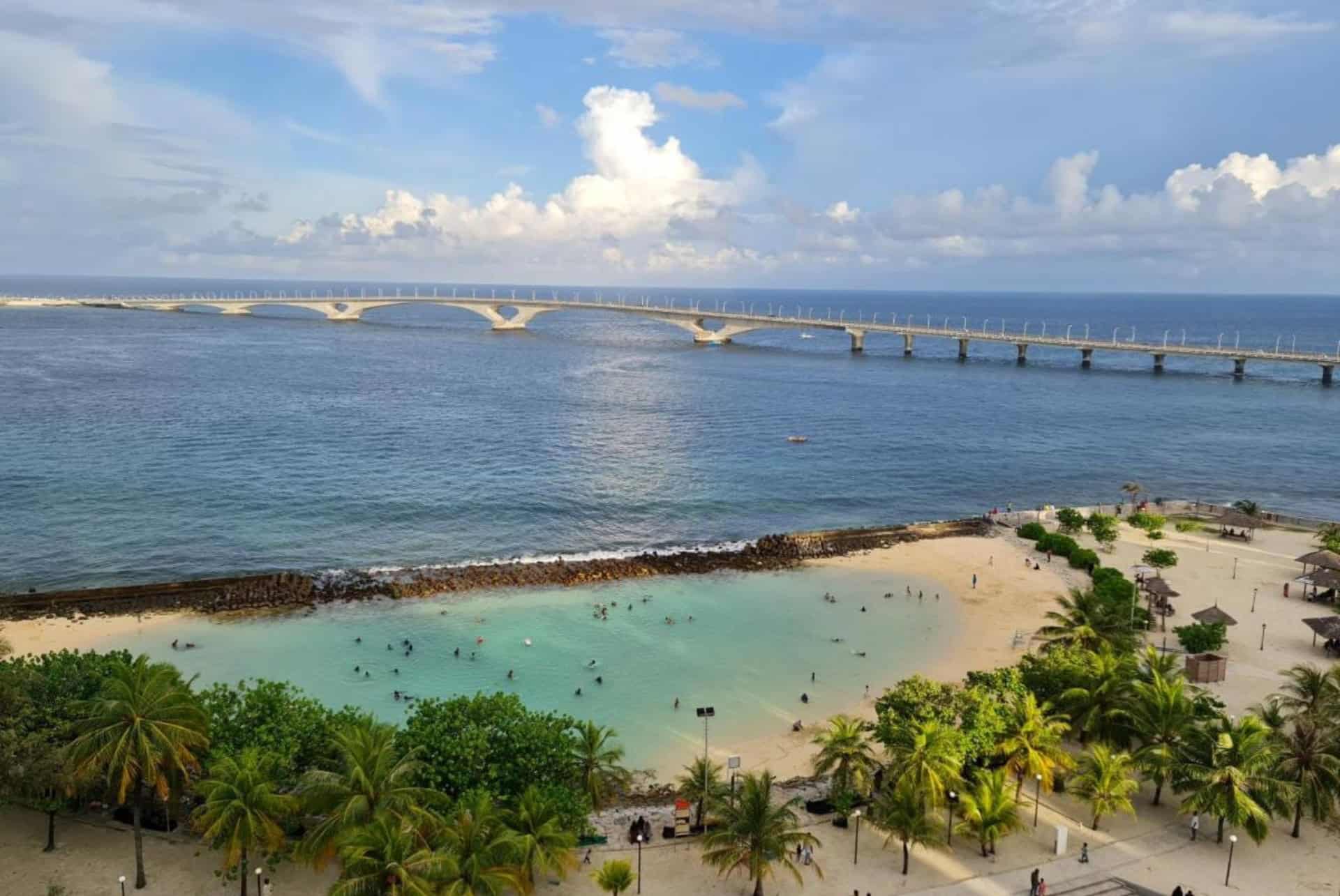 summer beach maldives vue