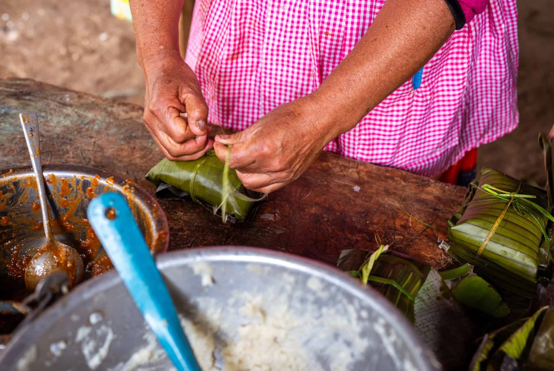 tamales visite culinaire de tulum