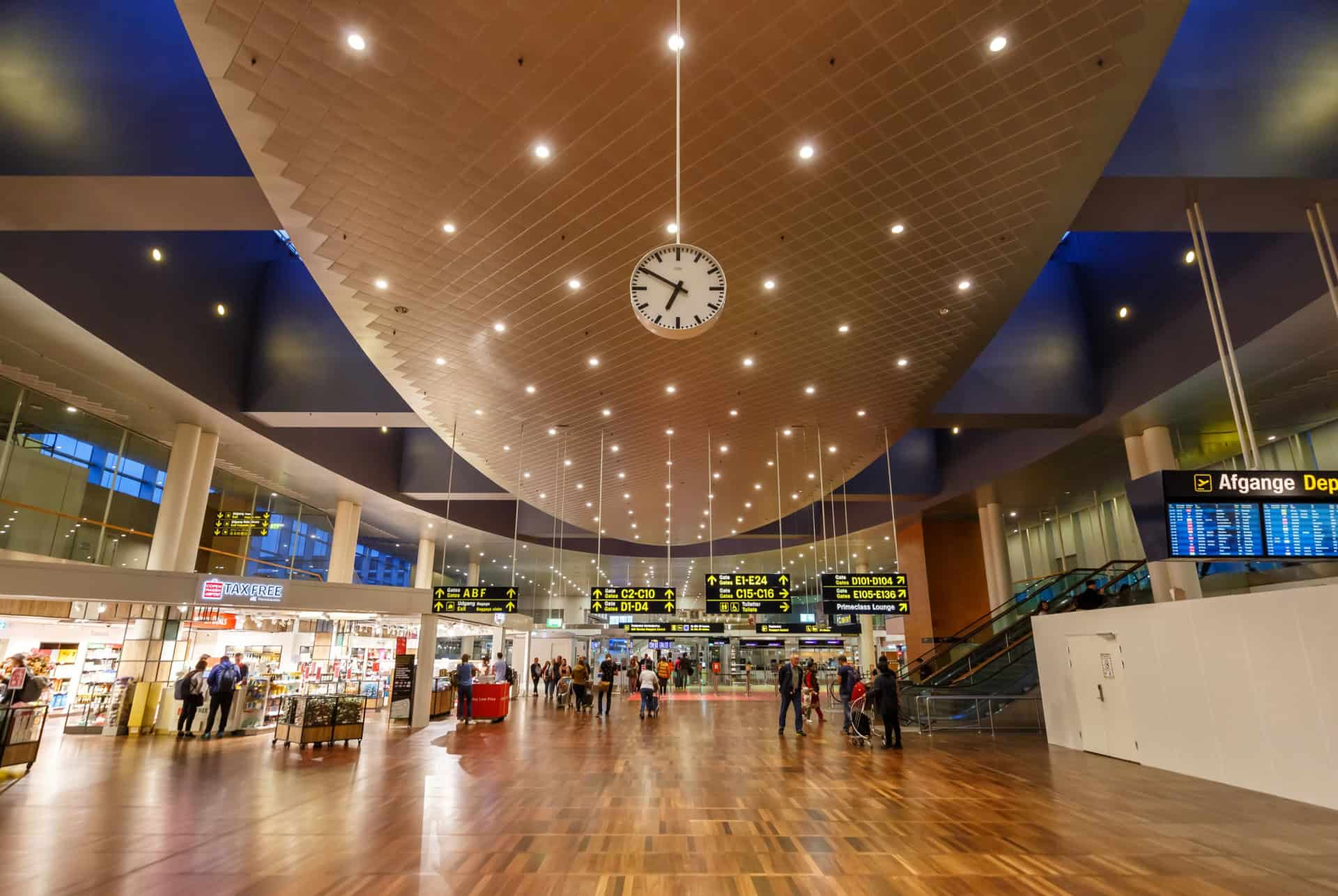 aeroport copenhague fevrier