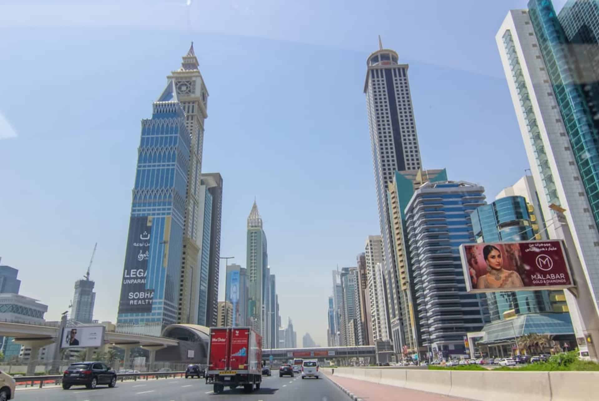 circuler vers aeroport dubai