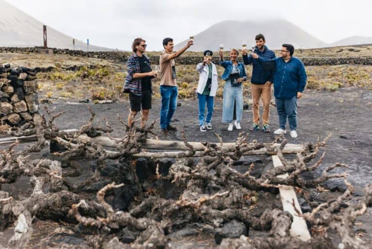 Dégustation de vin à la bodega El Grifo