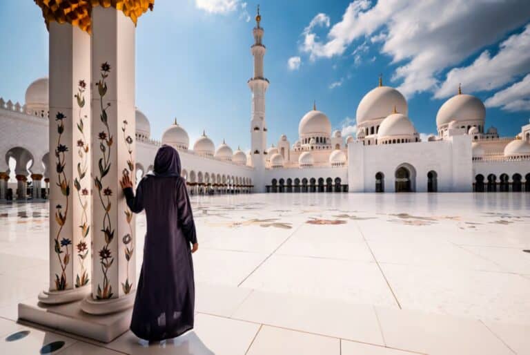 Visite d'Abu Dhabi et de la mosquée Cheikh Zayed
