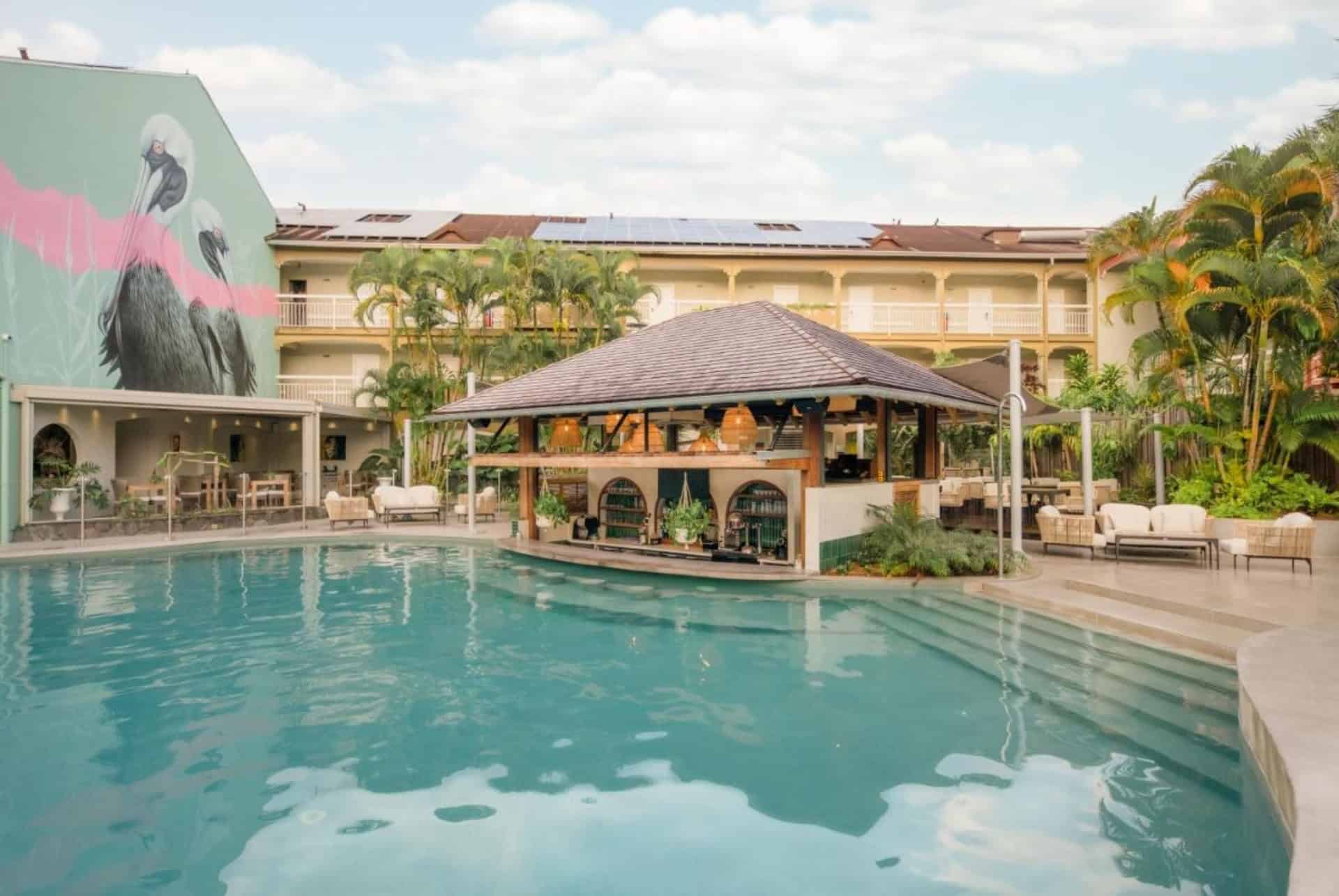 la pagerie piscine où dormir martinique