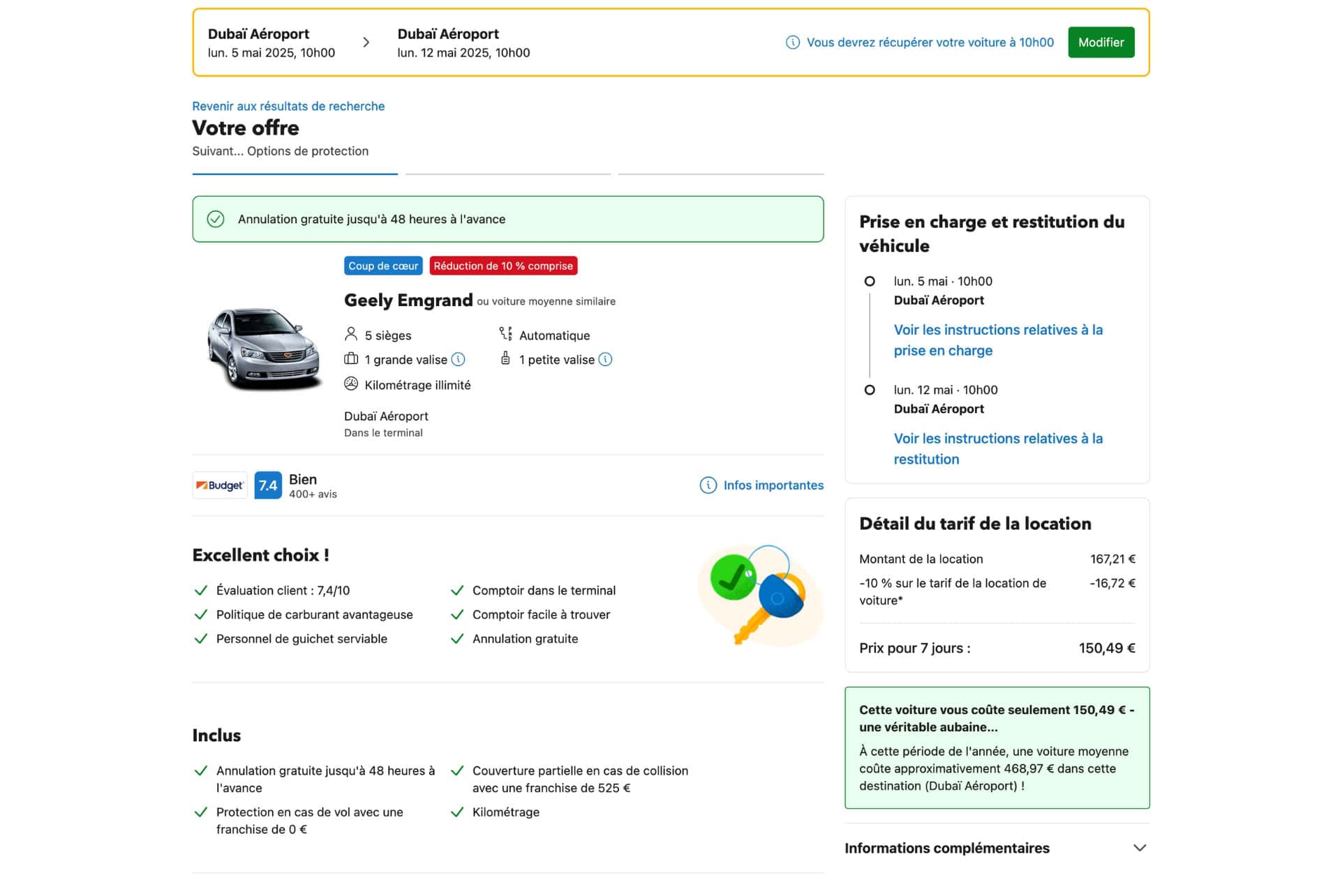 location de voiture dubai