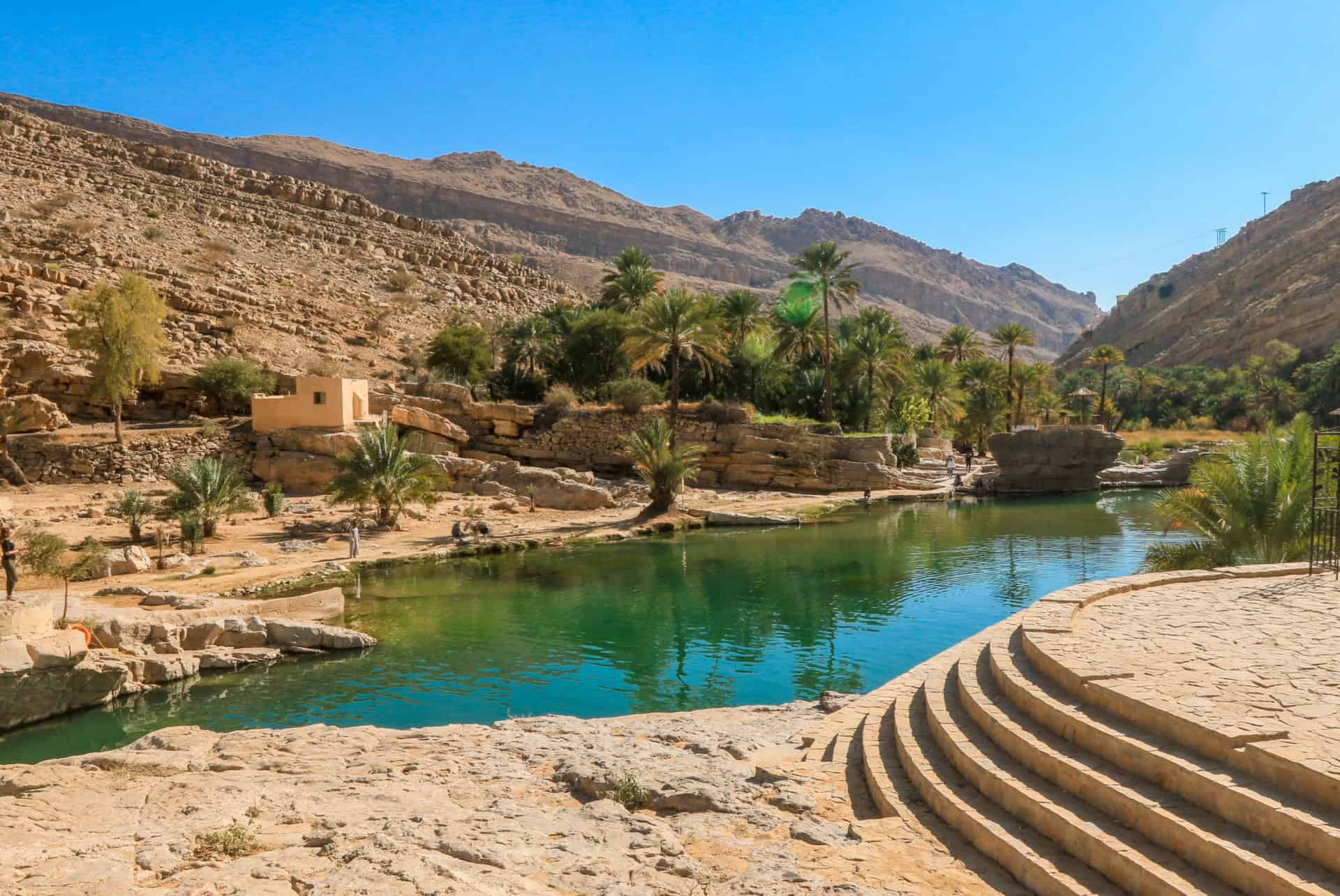 oasis de wadi shab a oman