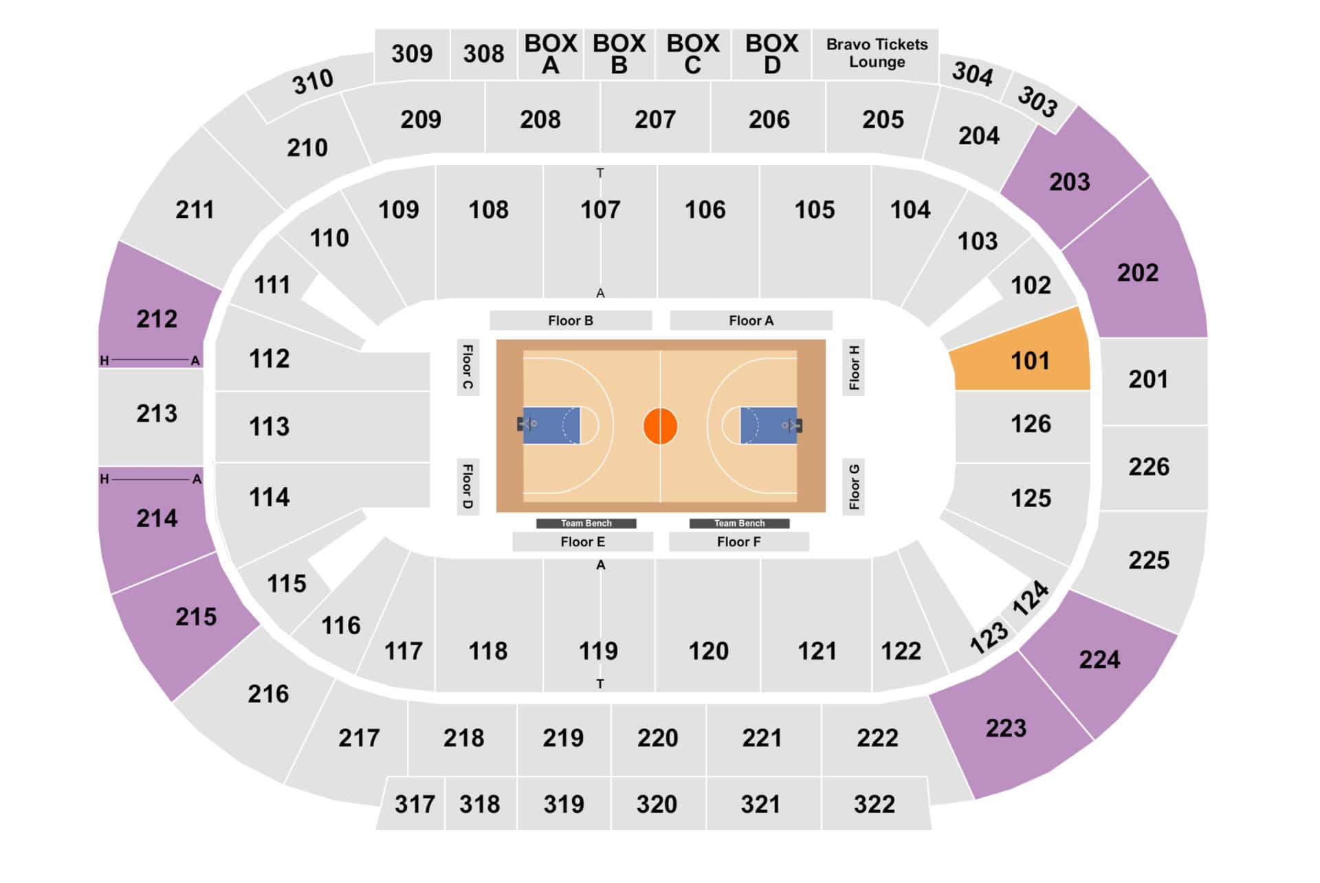 plan michelob ultra arena