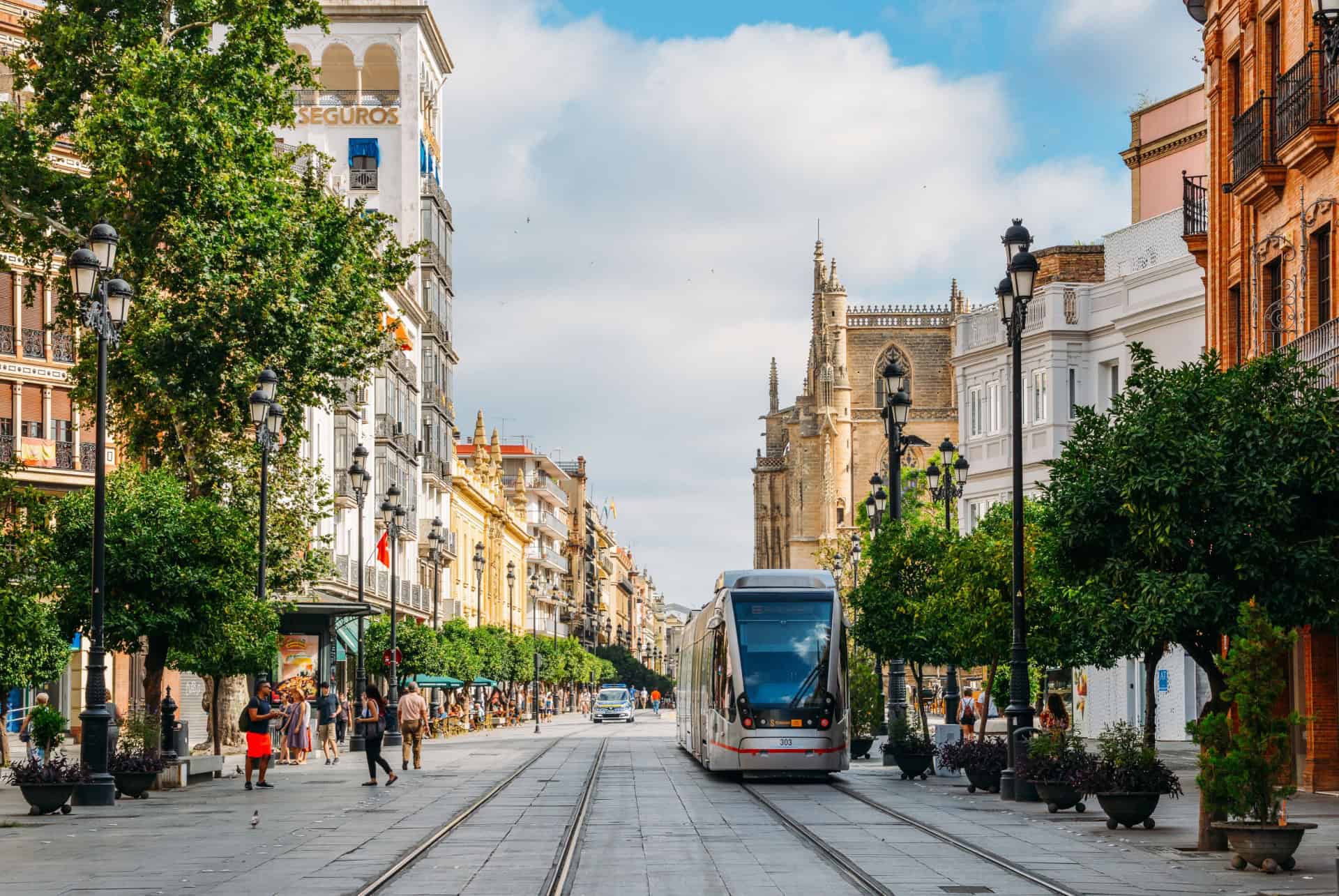 se deplacer a seville
