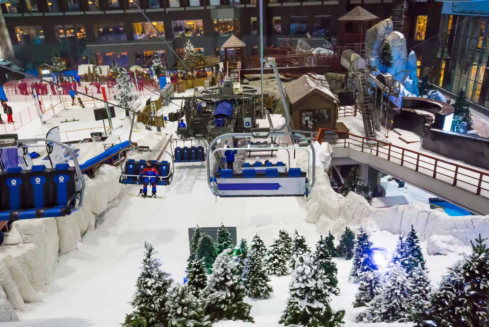 telesiege ski dubai