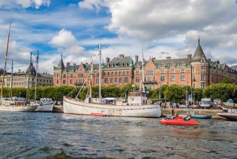 Croisière sur le canal de Djurgarden