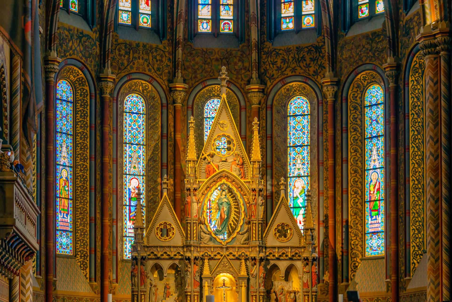 intérieur église Matthias