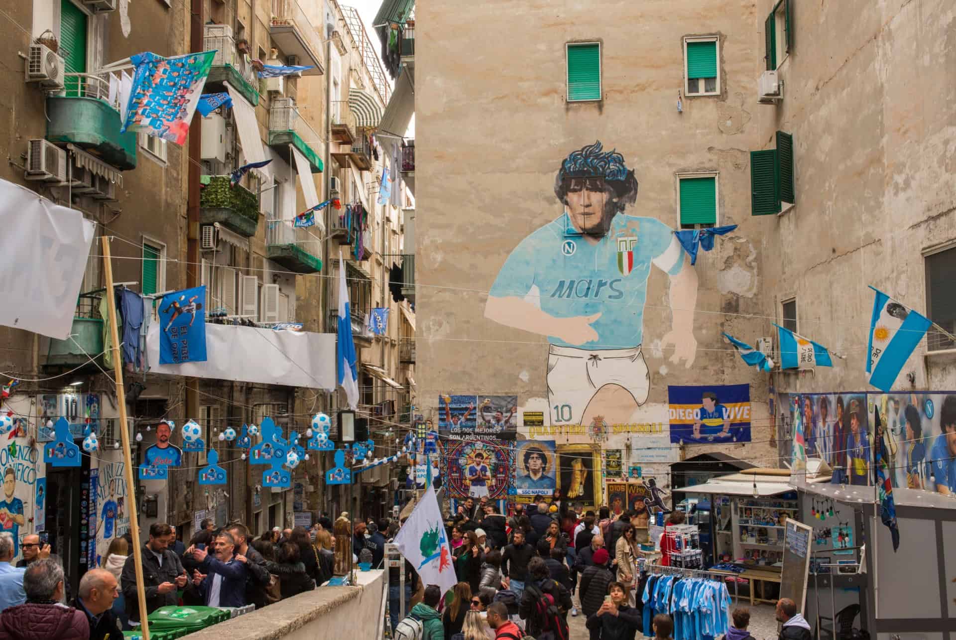 murale maradona visiter naples en 3 jours