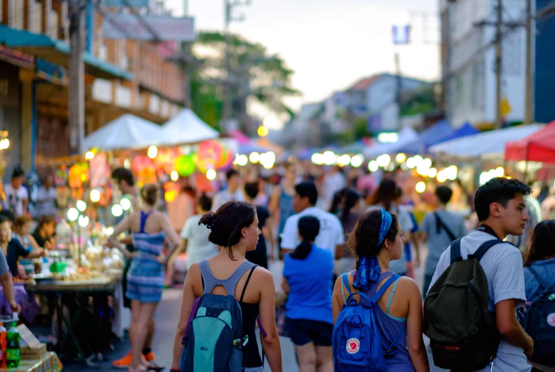 touristes en thailande