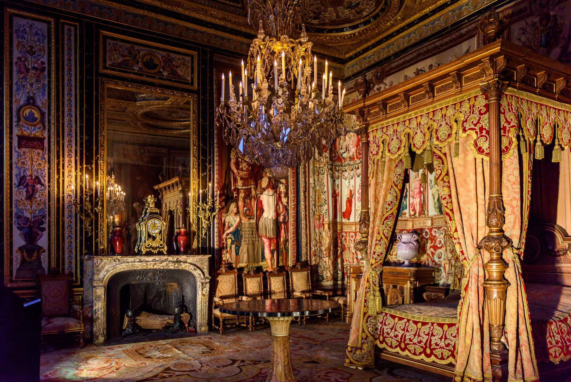 Château de Fontainebleau interieur