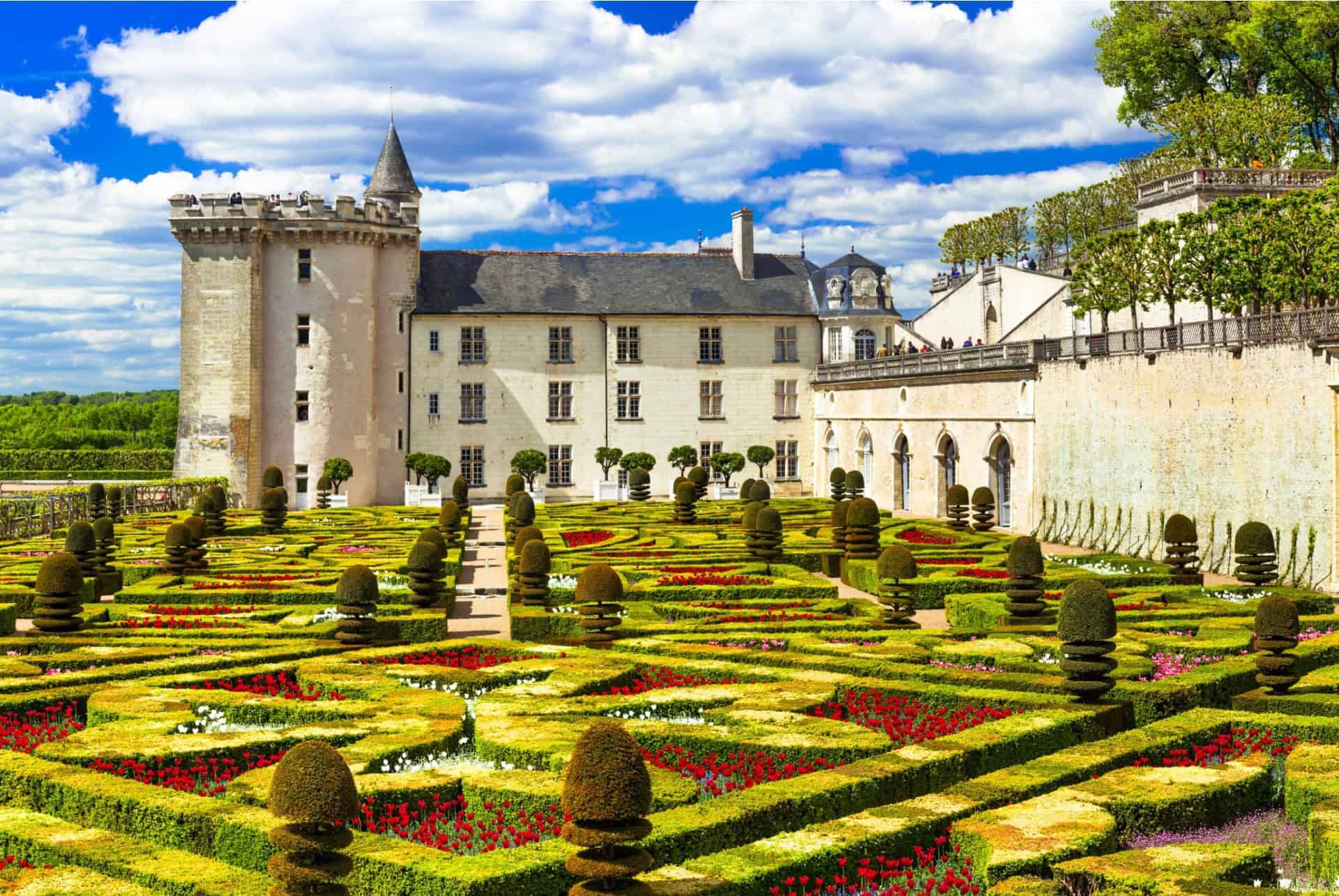 Château de Villandry plus beaux en france