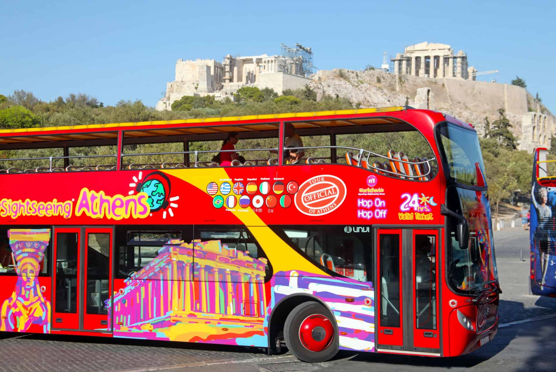 bus touristique athenes en 3 jours