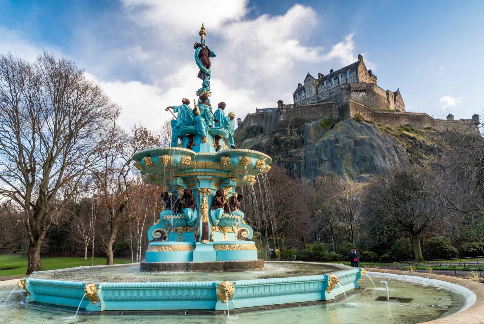 fontaine ross princes street gardens edimbourg 2 jours