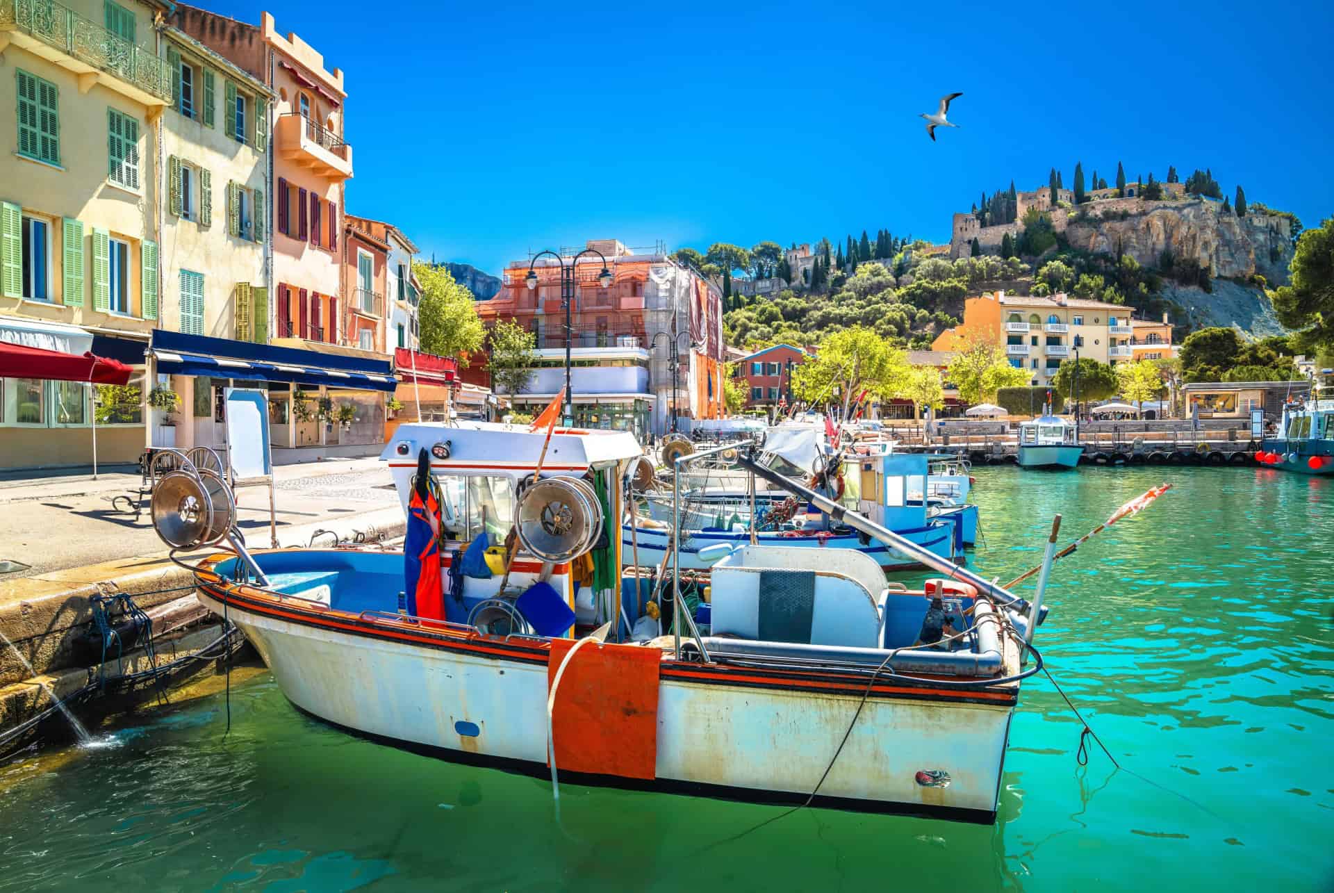 front de mer a cassis