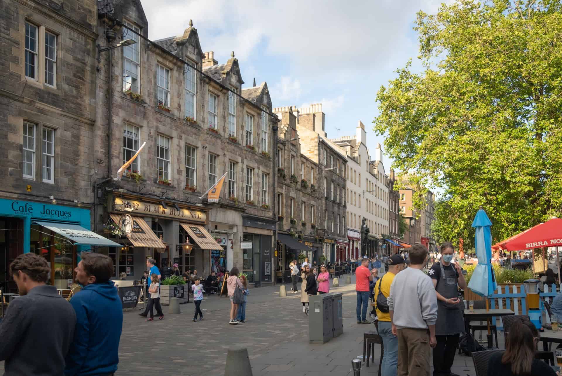 grassmarket edimbourg 2 jours