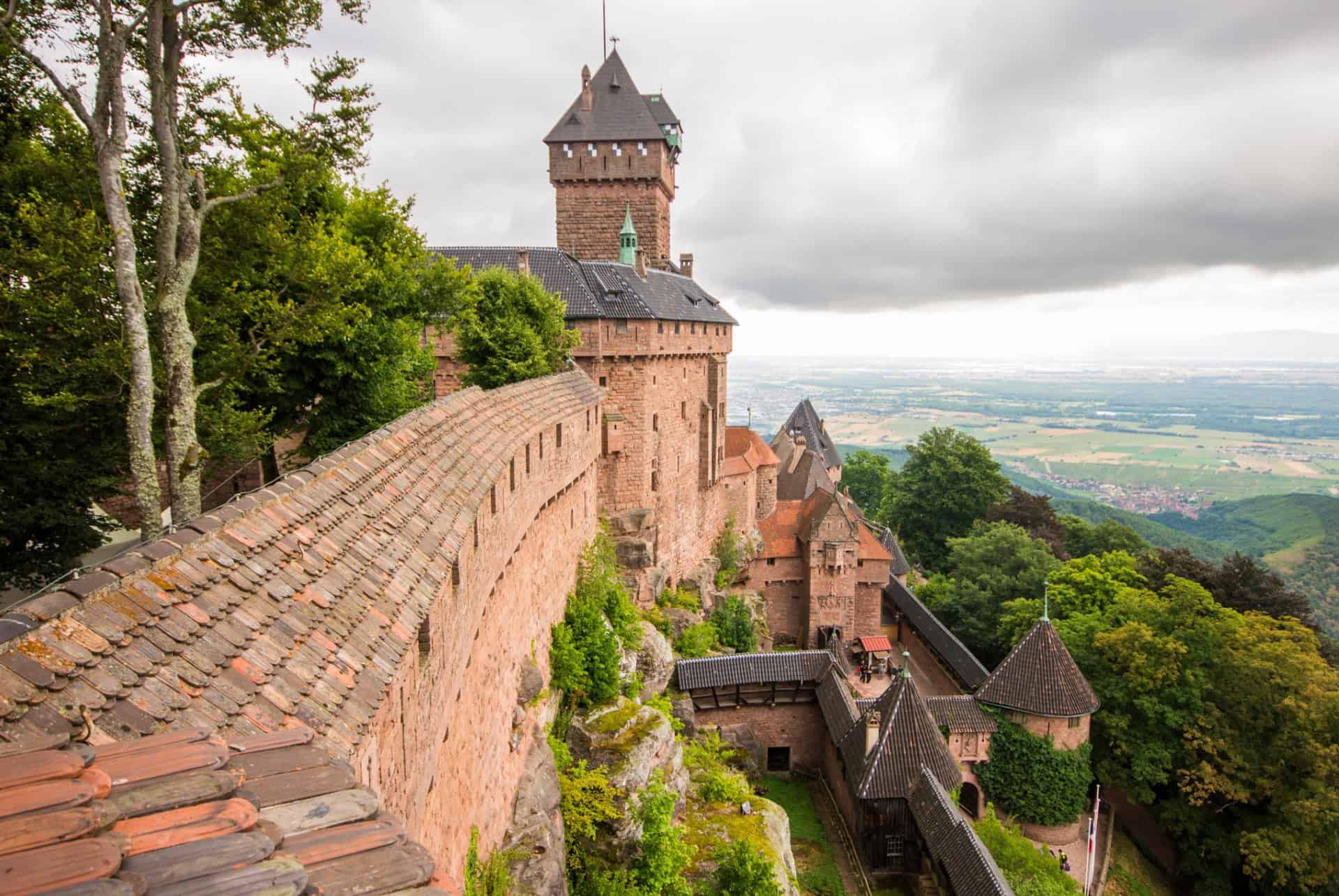 haut-koenisbourg plus beaux châteaux en france
