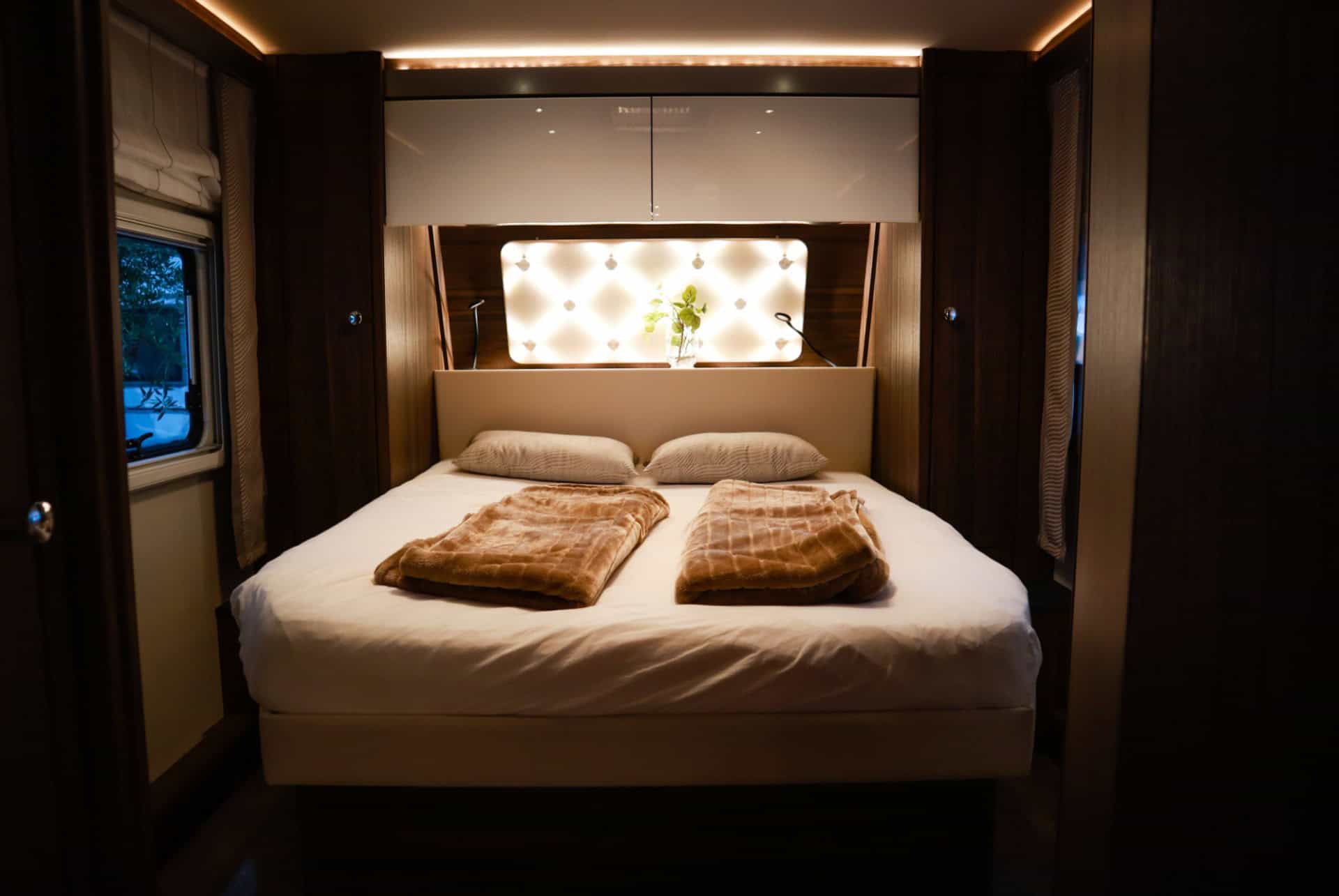 interieur camping car luxe