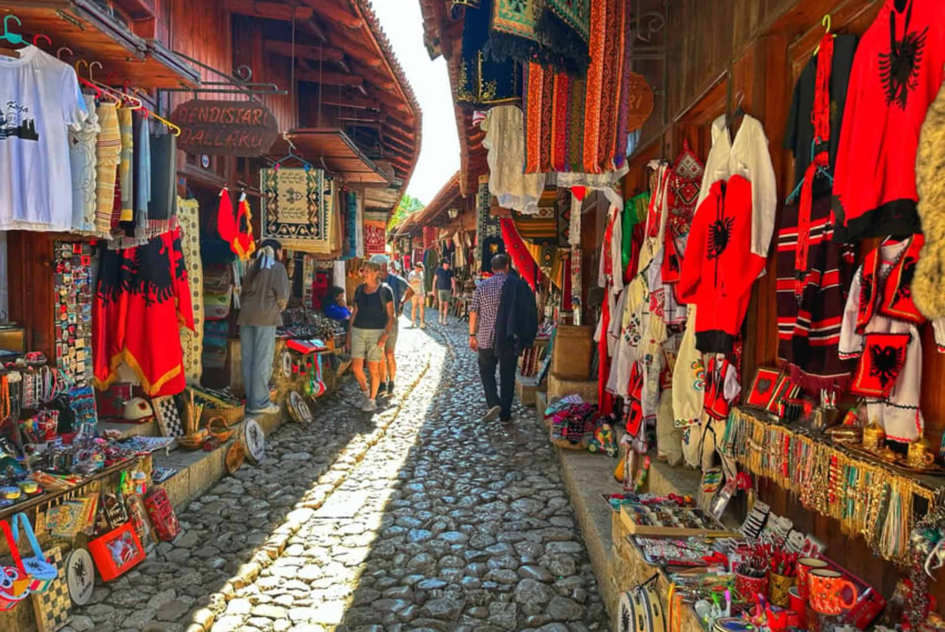 le vieux bazar de kruja