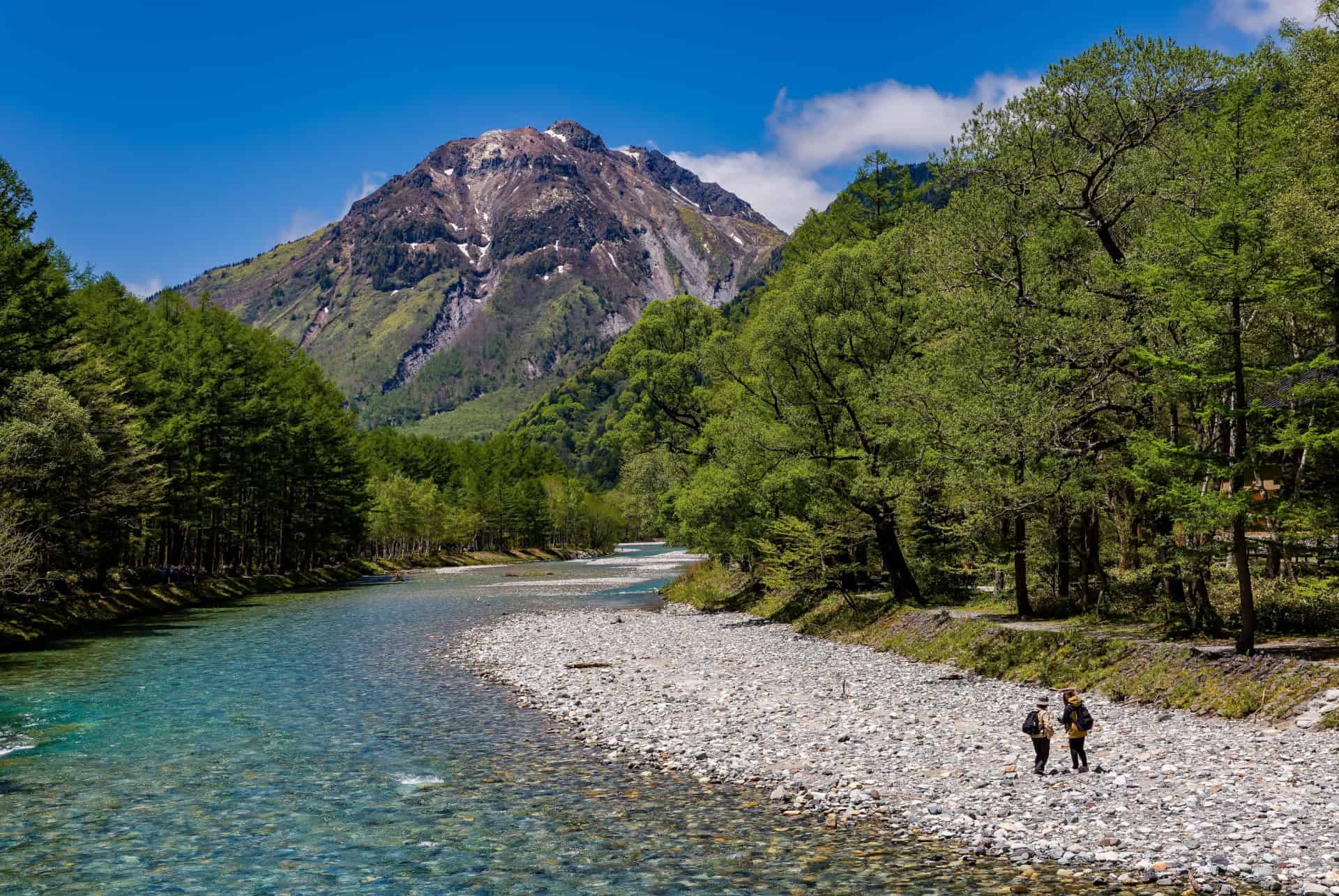 paysages alpins dans la prefecture de nagano
