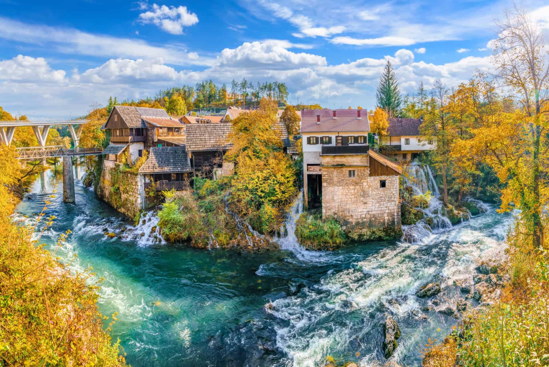 rastoke croatie