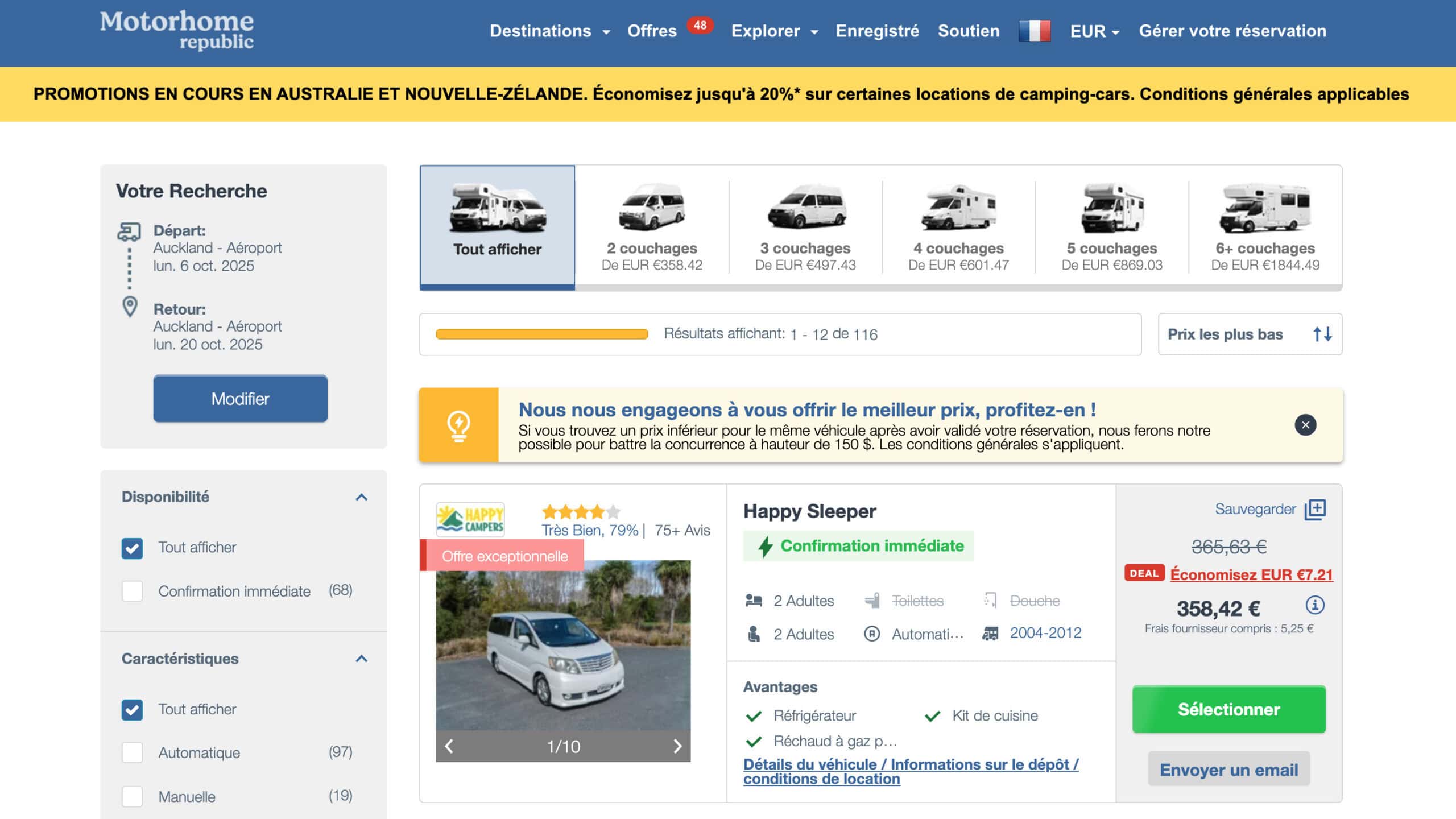 simulation location van nouvelle zelande