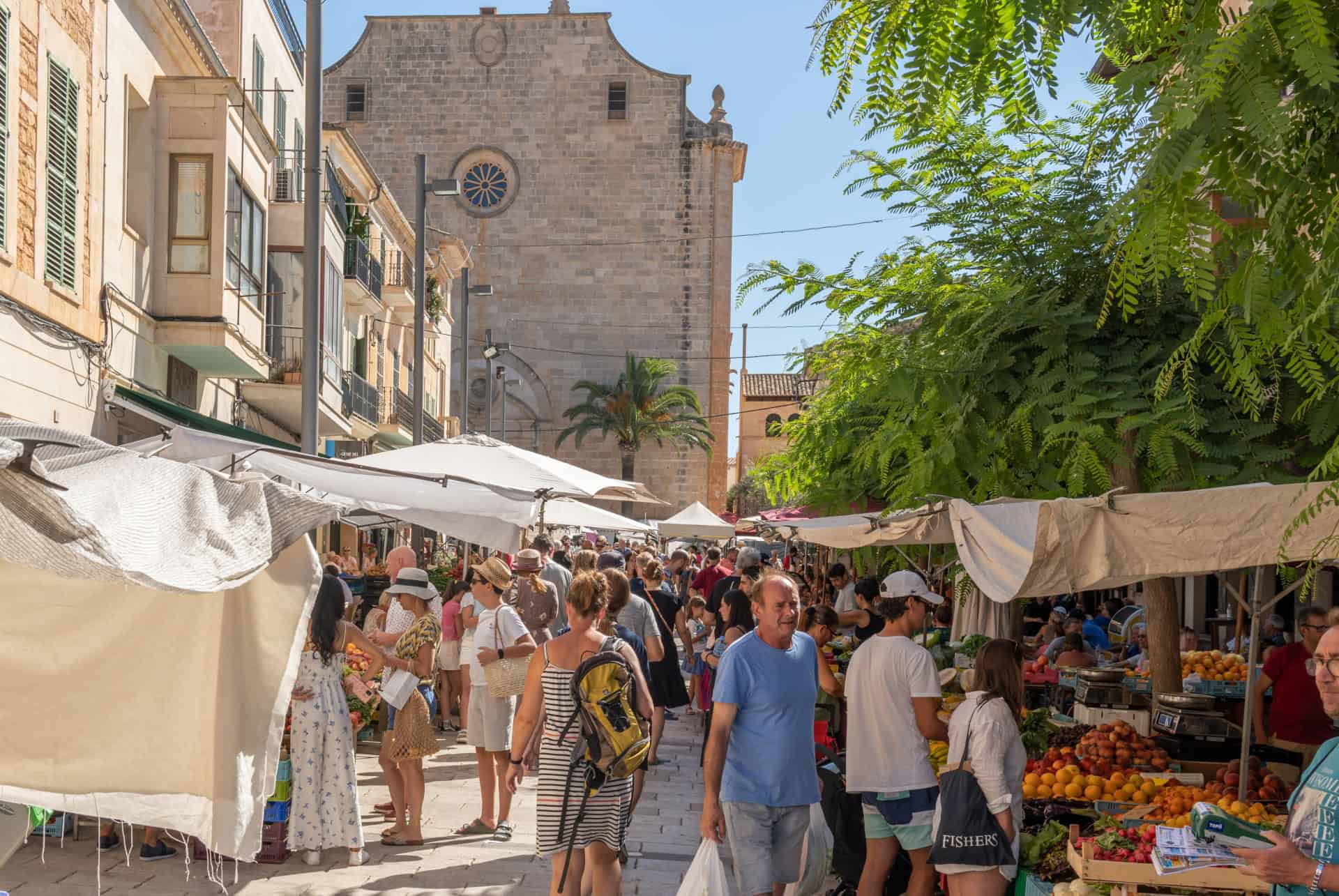 touristes majorque en avril